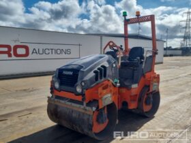 2017 Hamm HD12VV Rollers For Auction: Leeds, GB, 31st July & 1st, 2nd, 3rd August 2024