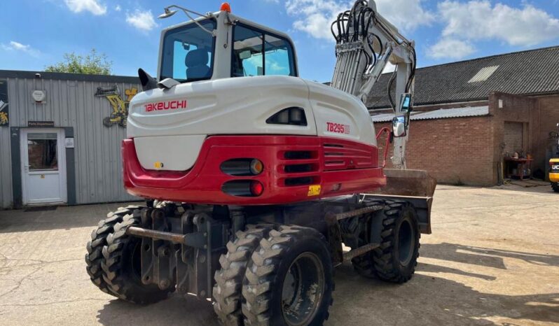 2018 Takeuchi TB295W Wheeled Excavators for Sale full