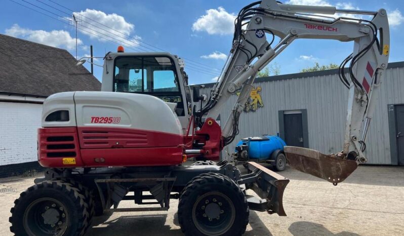 2018 Takeuchi TB295W Wheeled Excavators for Sale