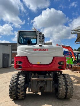 2018 Takeuchi TB295W Wheeled Excavators for Sale full