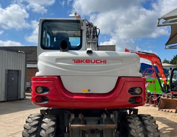 2018 Takeuchi TB295W Wheeled Excavators for Sale full