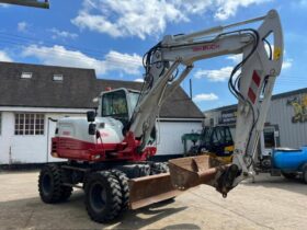 2018 Takeuchi TB295W Wheeled Excavators for Sale full