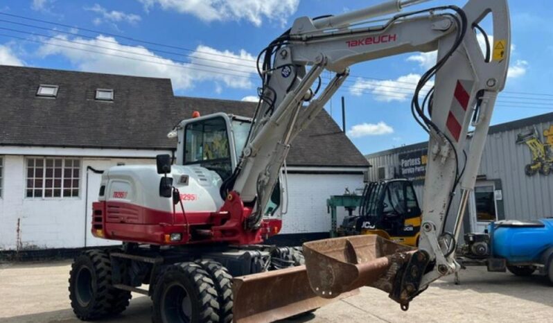 2018 Takeuchi TB295W Wheeled Excavators for Sale full