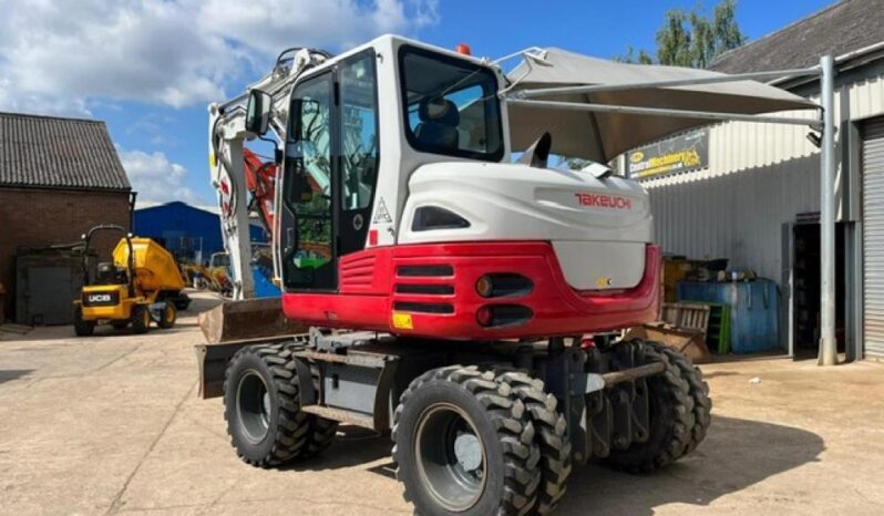 2018 Takeuchi TB295W Wheeled Excavators for Sale full