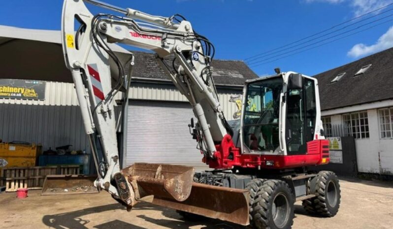 2018 Takeuchi TB295W Wheeled Excavators for Sale full