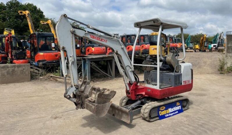 2004 Takeuchi TB016 Excavator 1Ton  to 3.5 Ton for Sale full