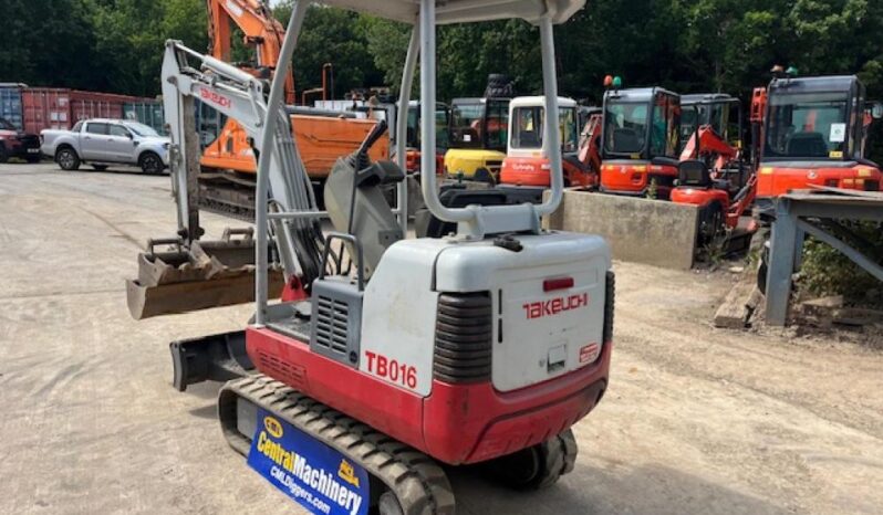 2004 Takeuchi TB016 Excavator 1Ton  to 3.5 Ton for Sale full