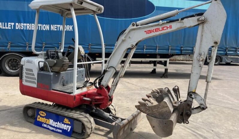 2004 Takeuchi TB016 Excavator 1Ton  to 3.5 Ton for Sale full