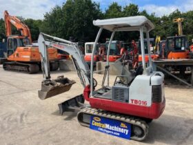 2004 Takeuchi TB016 Excavator 1Ton  to 3.5 Ton for Sale full