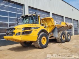 2018 Volvo A30G Articulated Dumptrucks For Auction: Leeds, GB, 31st July & 1st, 2nd, 3rd August 2024