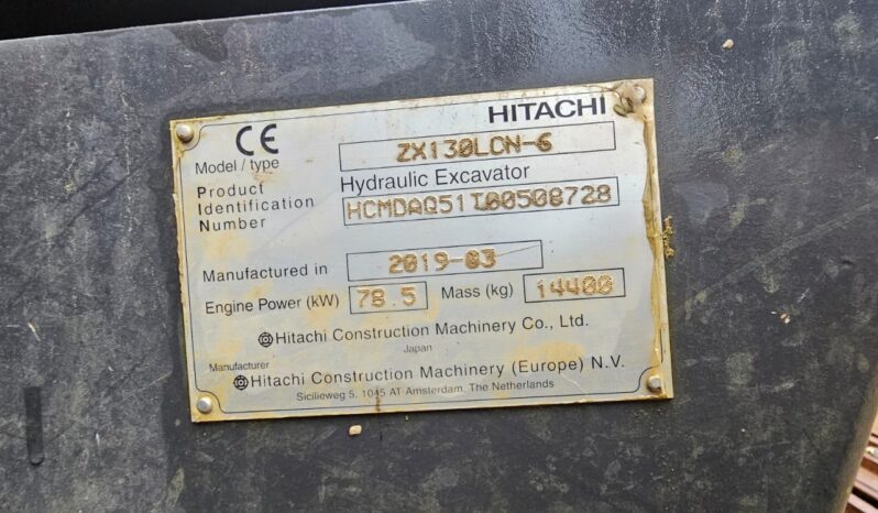 Hitachi ZX130LCN -6 508728 full