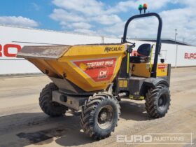 2018 Mecalac TA3S Site Dumpers For Auction: Leeds, GB, 31st July & 1st, 2nd, 3rd August 2024
