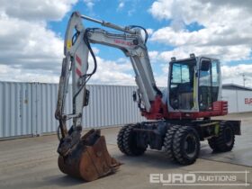 2016 Takeuchi TB295W Wheeled Excavators For Auction: Leeds, GB, 31st July & 1st, 2nd, 3rd August 2024