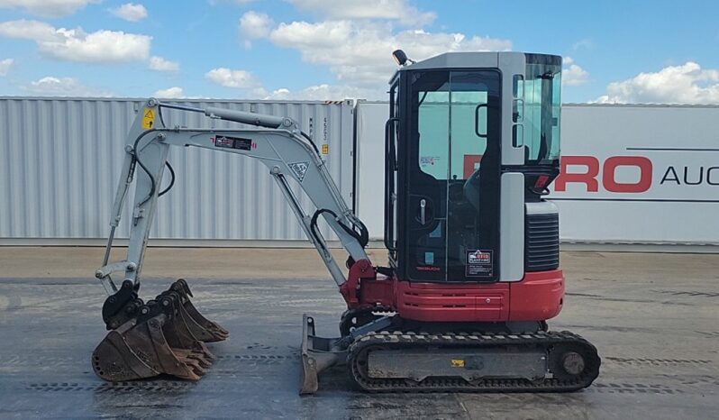 2021 Takeuchi TB23R Mini Excavators For Auction: Leeds, GB, 31st July & 1st, 2nd, 3rd August 2024 full