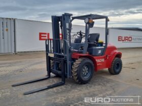 Unused 2024 Apache FR30 Rough Terrain Forklifts For Auction: Leeds, GB, 31st July & 1st, 2nd, 3rd August 2024