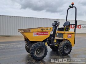 2018 Mecalac TA1EH Site Dumpers For Auction: Leeds, GB, 31st July & 1st, 2nd, 3rd August 2024