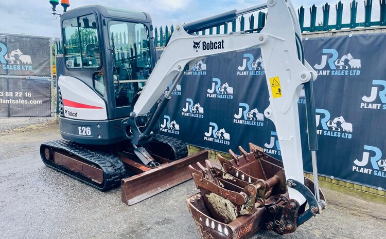 2014 Bobcat E26 Excavator full