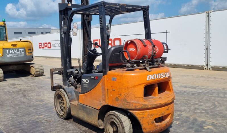 2013 Doosan G30E-5 Forklifts For Auction: Dromore – 30th & 31st August 2024 @ 9:00am For Auction on 2024-08-31 full