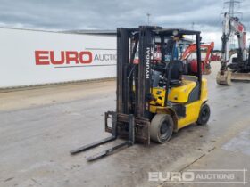 2017 Hyundai 25L-7A Forklifts For Auction: Leeds, GB, 31st July & 1st, 2nd, 3rd August 2024