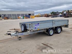 Ifor Williams 2 TON Plant Trailers For Auction: Leeds, GB, 31st July & 1st, 2nd, 3rd August 2024