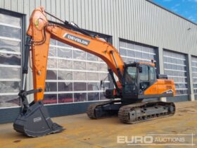 Unused 2024 Develon DX225LC-7M 20 Ton+ Excavators For Auction: Leeds, GB, 31st July & 1st, 2nd, 3rd August 2024