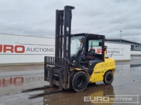 2015 Hyundai 50DA-9A Forklifts For Auction: Leeds, GB, 31st July & 1st, 2nd, 3rd August 2024