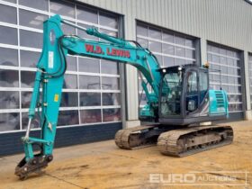 2020 Kobelco SK130LC-11 10 Ton+ Excavators For Auction: Leeds, GB, 31st July & 1st, 2nd, 3rd August 2024