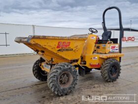 2015 Thwaites 3 Ton Site Dumpers For Auction: Leeds, GB, 31st July & 1st, 2nd, 3rd August 2024