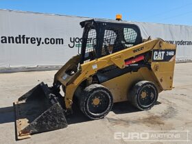 2016 CAT 246D Skidsteer Loaders For Auction: Dromore – 30th & 31st August 2024 @ 9:00am For Auction on 2024-08-31