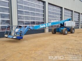 Genie S-85 Manlifts For Auction: Leeds, GB, 31st July & 1st, 2nd, 3rd August 2024