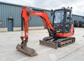Kubota KX61-3 2.5 tonne rubber tracked For Auction on: 2024-07-11 For Auction on 2024-07-11