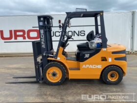 Unused 2024 Apache HH30Z Forklifts For Auction: Dromore – 30th & 31st August 2024 @ 9:00am For Auction on 2024-08-31 full