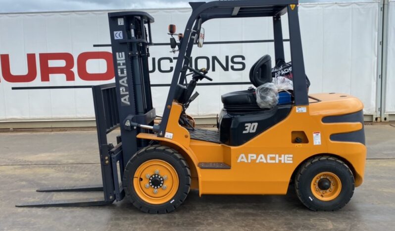 Unused 2024 Apache HH30Z Forklifts For Auction: Dromore – 30th & 31st August 2024 @ 9:00am For Auction on 2024-08-31 full