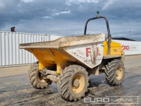 2017 Terex TA6 Site Dumpers For Auction: Leeds, GB, 31st July & 1st, 2nd, 3rd August 2024