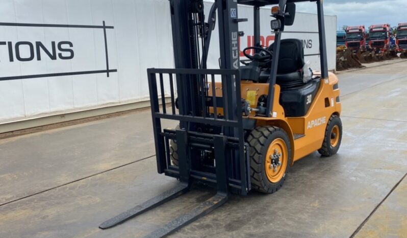 Unused 2024 Apache HH30Z Forklifts For Auction: Dromore – 30th & 31st August 2024 @ 9:00am For Auction on 2024-08-31
