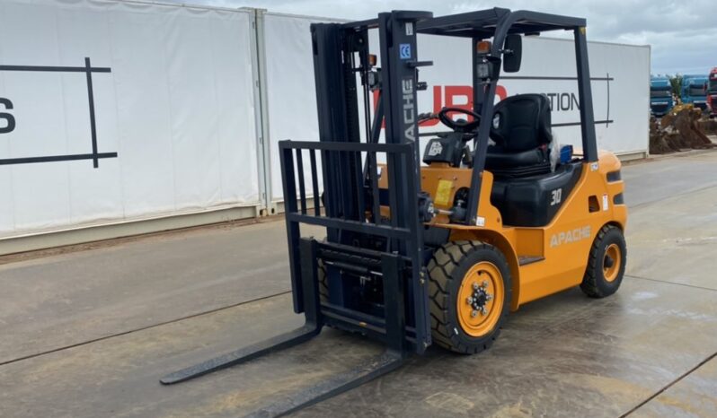 Unused 2024 Apache HH30Z Forklifts For Auction: Dromore – 30th & 31st August 2024 @ 9:00am For Auction on 2024-08-31