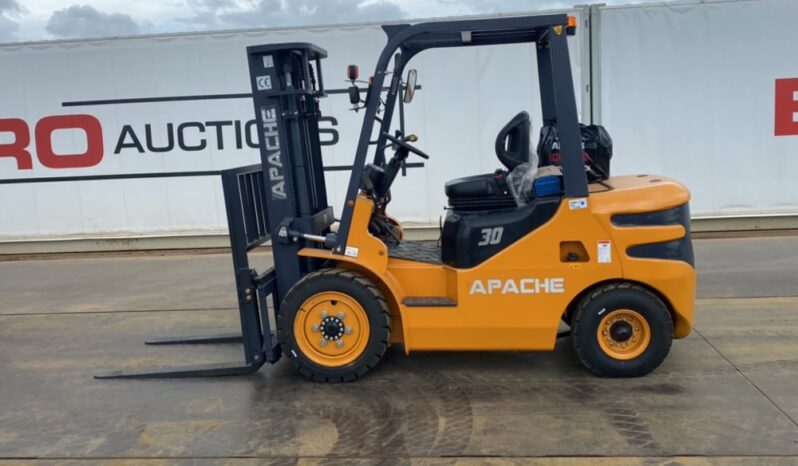 Unused 2024 Apache HH30Z Forklifts For Auction: Dromore – 30th & 31st August 2024 @ 9:00am For Auction on 2024-08-31 full