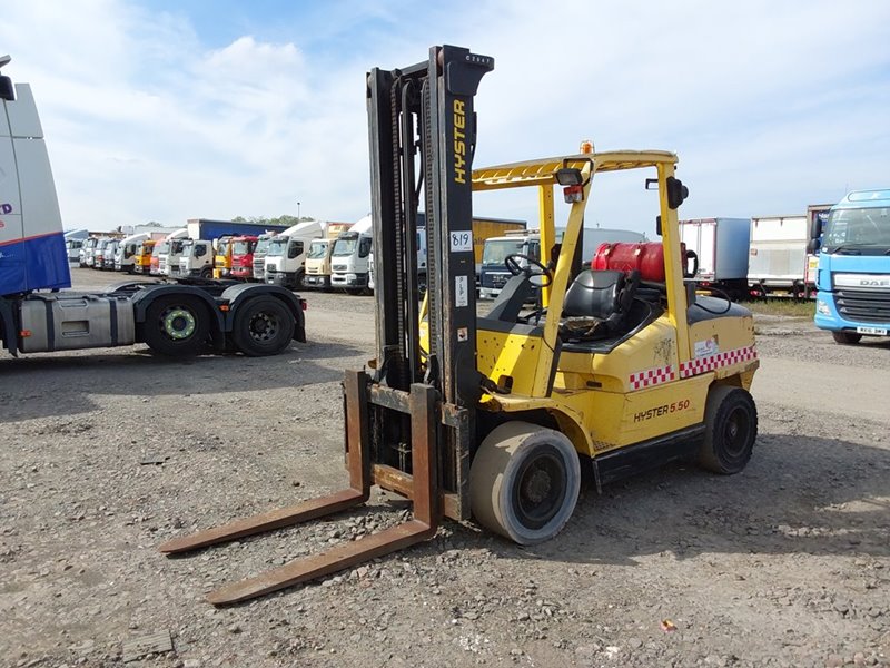 2003 HYSTER H5 50 XM For Auction on 2024-08-06 For Auction on 2024-08-06