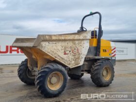 2017 Terex TA9 Site Dumpers For Auction: Leeds, GB, 31st July & 1st, 2nd, 3rd August 2024