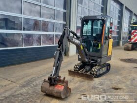 2020 Volvo EC15E Mini Excavators For Auction: Leeds, GB, 31st July & 1st, 2nd, 3rd August 2024