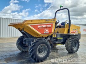 2018 Mecalac 6 Ton Site Dumpers For Auction: Leeds, GB, 31st July & 1st, 2nd, 3rd August 2024