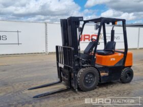 Daewoo D25S-3 Forklifts For Auction: Leeds, GB, 31st July & 1st, 2nd, 3rd August 2024