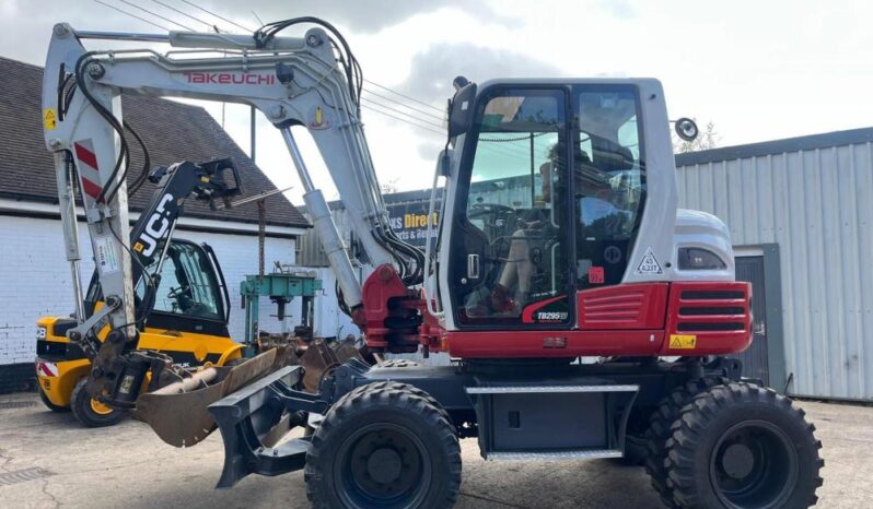 2014 Takeuchi TB295W Wheeled Excavators for Sale full