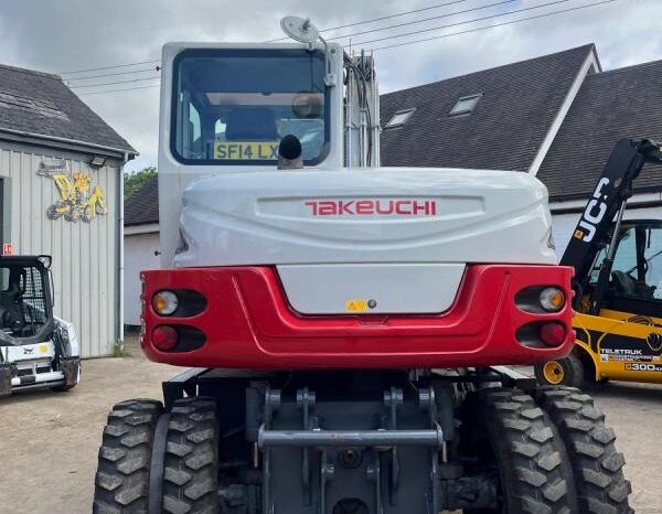 2014 Takeuchi TB295W Wheeled Excavators for Sale full