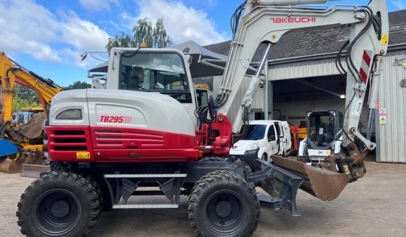 2014 Takeuchi TB295W Wheeled Excavators for Sale