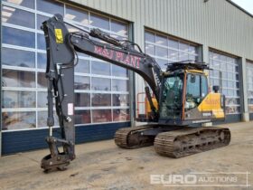 2019 Volvo EC140EL 10 Ton+ Excavators For Auction: Leeds, GB, 31st July & 1st, 2nd, 3rd August 2024