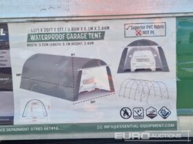 Unused Essential  12′ x 20′ x 8′ Waterproof Garage Tent Modular Buildings For Auction: Leeds, GB, 31st July & 1st, 2nd, 3rd August 2024
