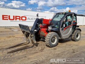 2019 Manitou MT625H Telehandlers For Auction: Leeds, GB, 31st July & 1st, 2nd, 3rd August 2024