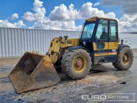 CAT TH62 Telehandlers For Auction: Leeds, GB, 31st July & 1st, 2nd, 3rd August 2024