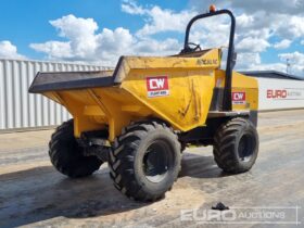 2018 Mecalac TA9 Site Dumpers For Auction: Leeds, GB, 31st July & 1st, 2nd, 3rd August 2024